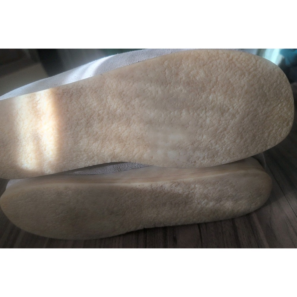 Clarks Originals Wallabee Boots Men's Size 12 Beige Suede Crepe Sole Chukka Shoe - Picture 8 of 8